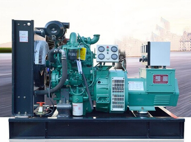桃江全新上柴50kw大型柴油发电机组